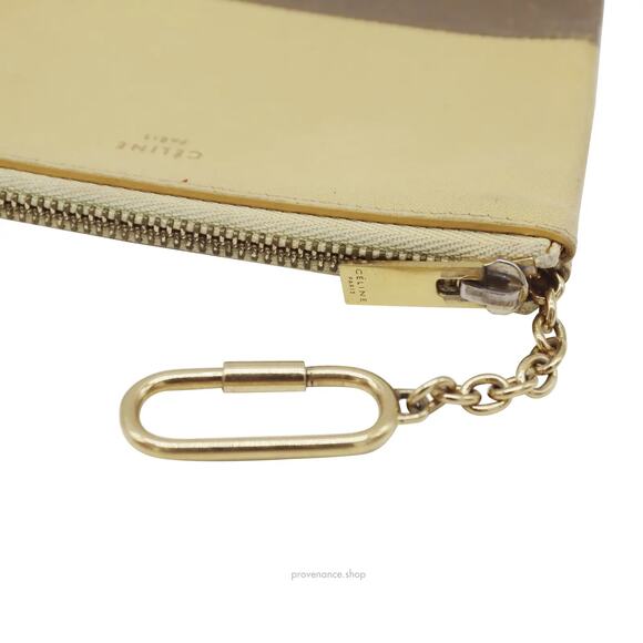 🔴 Celine Key Pouch Cles - Olive Drab/Cream - Picture 6 of 8